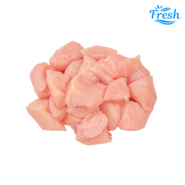 Fresh Chicken Breast Filet Diced 5x5