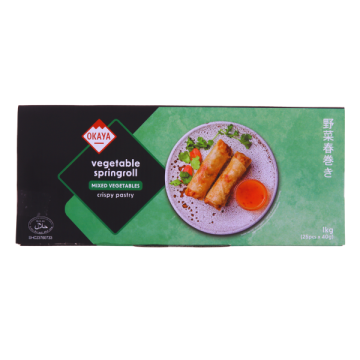Vegetable Spring Roll 25pcs