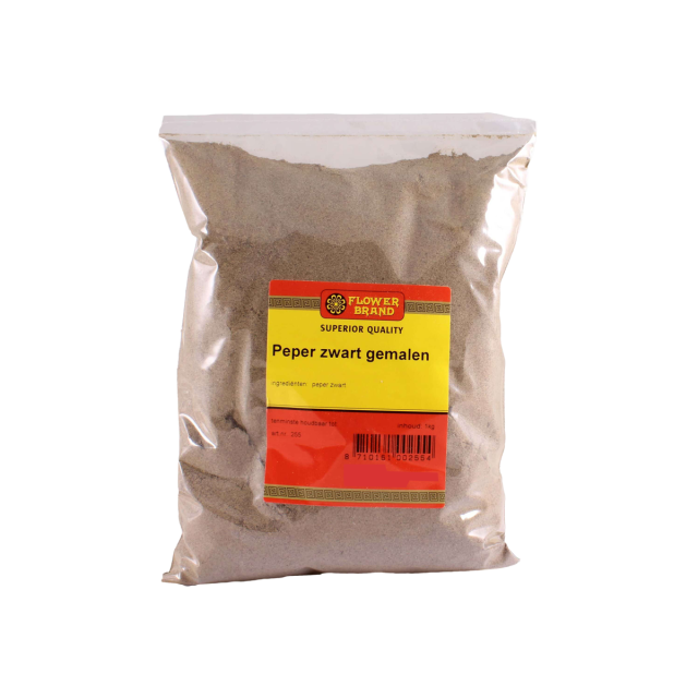 Black Pepper Powder Flower Brand 8x1kg