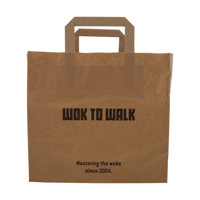 Carryout Kraft Bags Lightning L