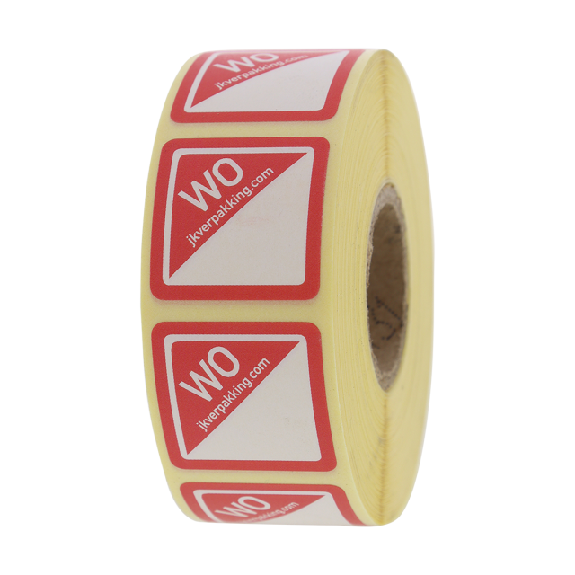 Daglabel Woensdag rood