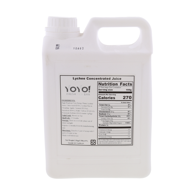 Lychee Syrup YoYoTea