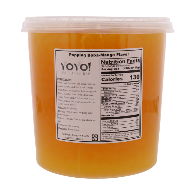 Mango Popping YoYoTea
