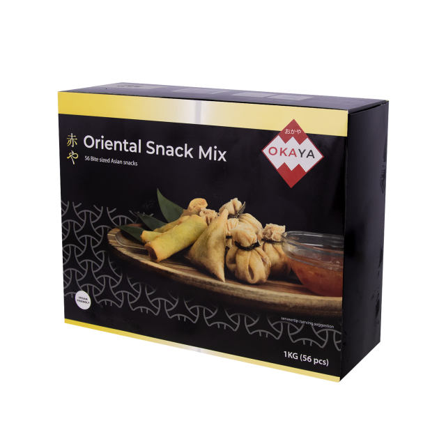 Vegan Oriental Snack Mix Okaya