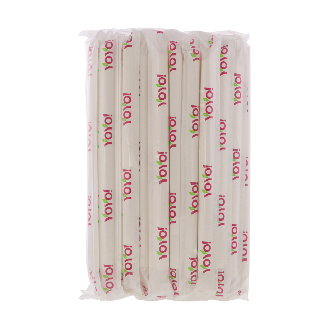 White Paper Straw