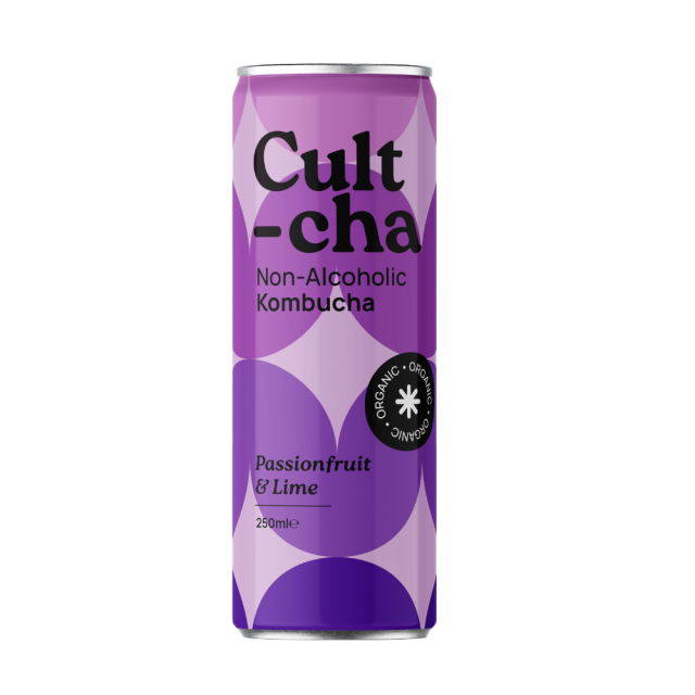 passionfruit lime kombucha