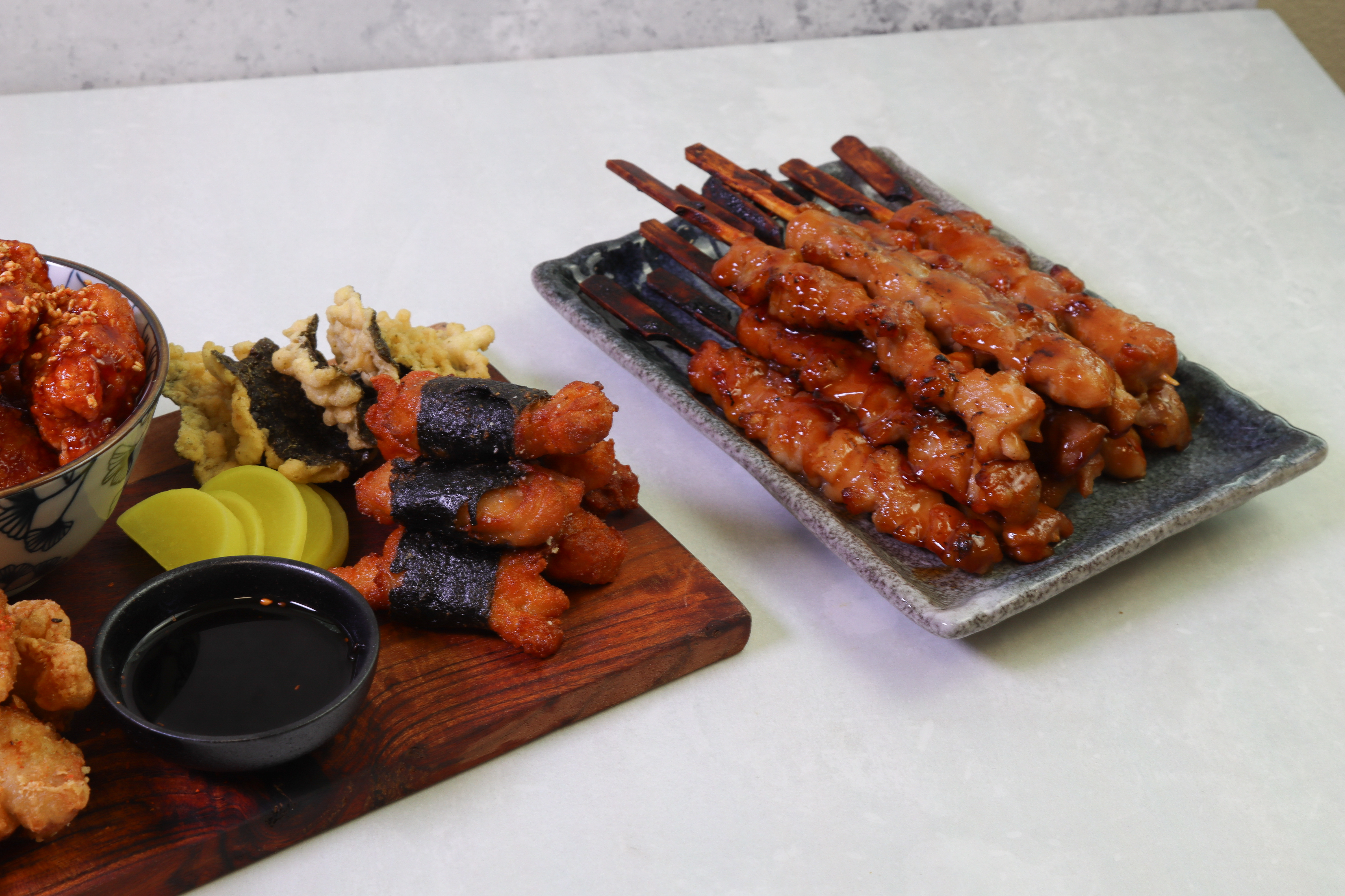 Yakitori Japanese Gegrilde kipspies