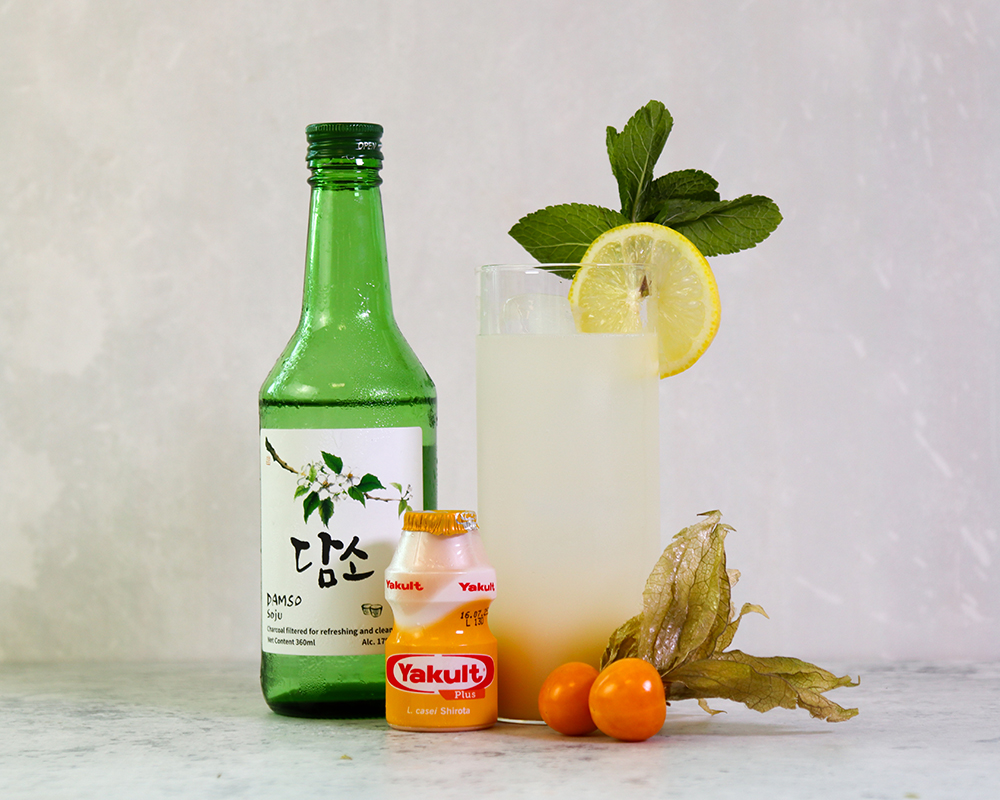 Yakult Soju Spritz