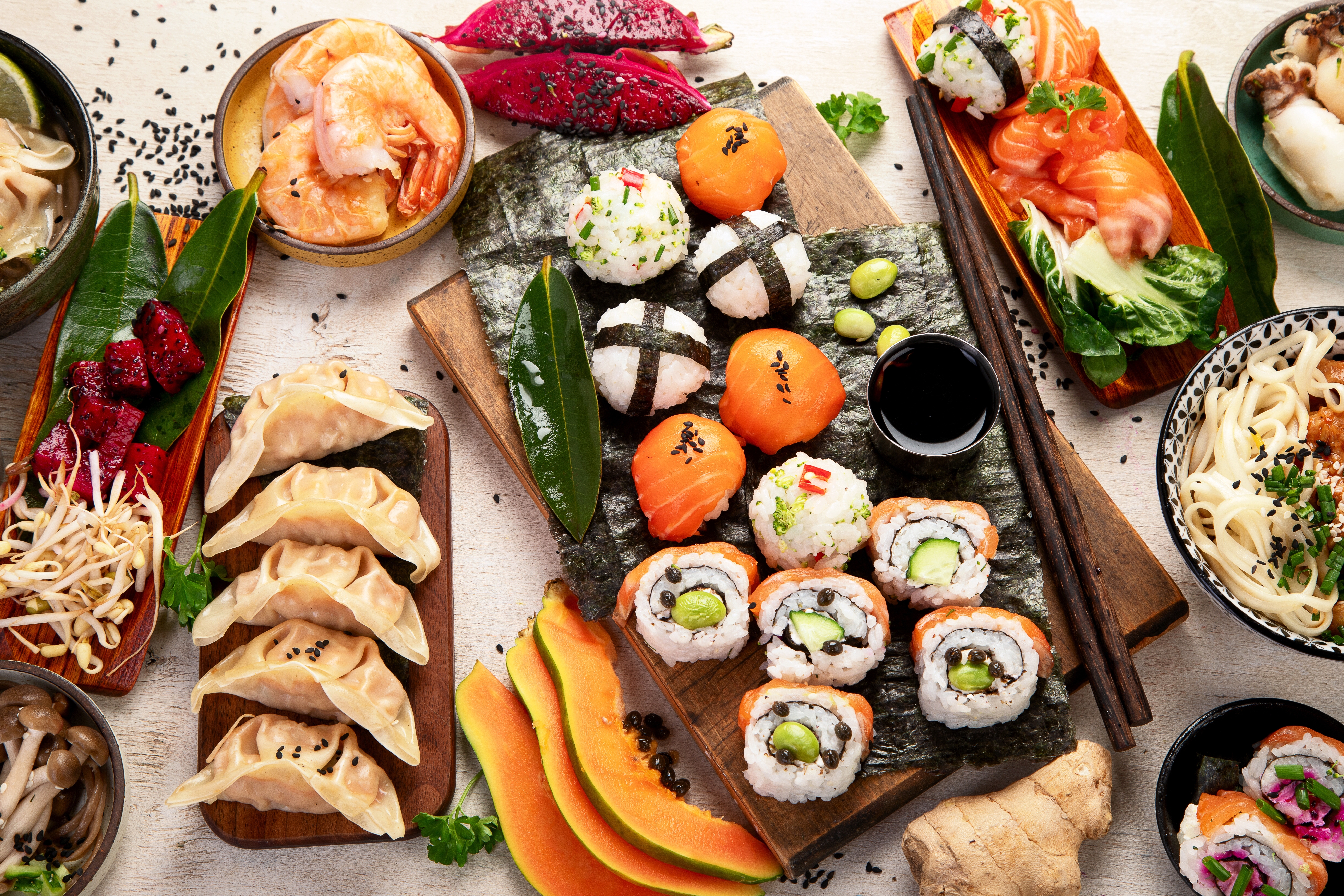Mizkan premium Japanse azijnen en seasonings